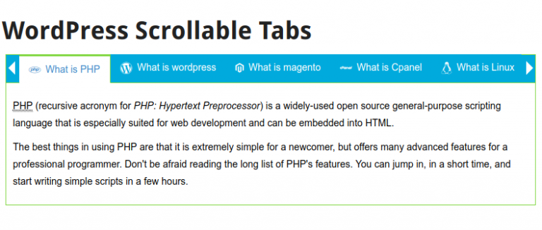 Best WordPress Responsive Tabs Plugin - I13 Web Solution