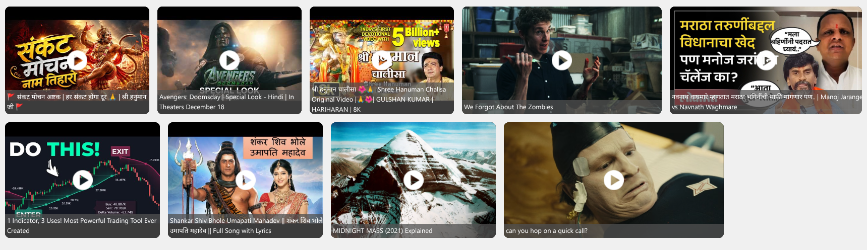 WordPress video grid plugin masonry layout of YouTube videos