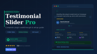 WordPress Testimonial Slider Pro — Unlimited Sliders, Grid Layout & Star Ratings