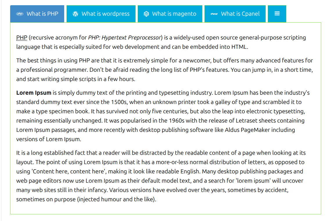 wordPress_Contained_Boxed_(high contrast)_style_tabs