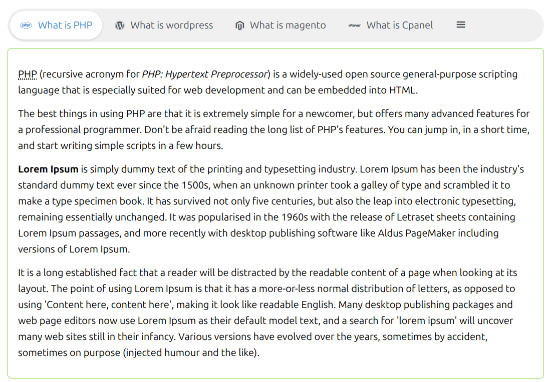 wordPress_pill_segmented_style_tabs