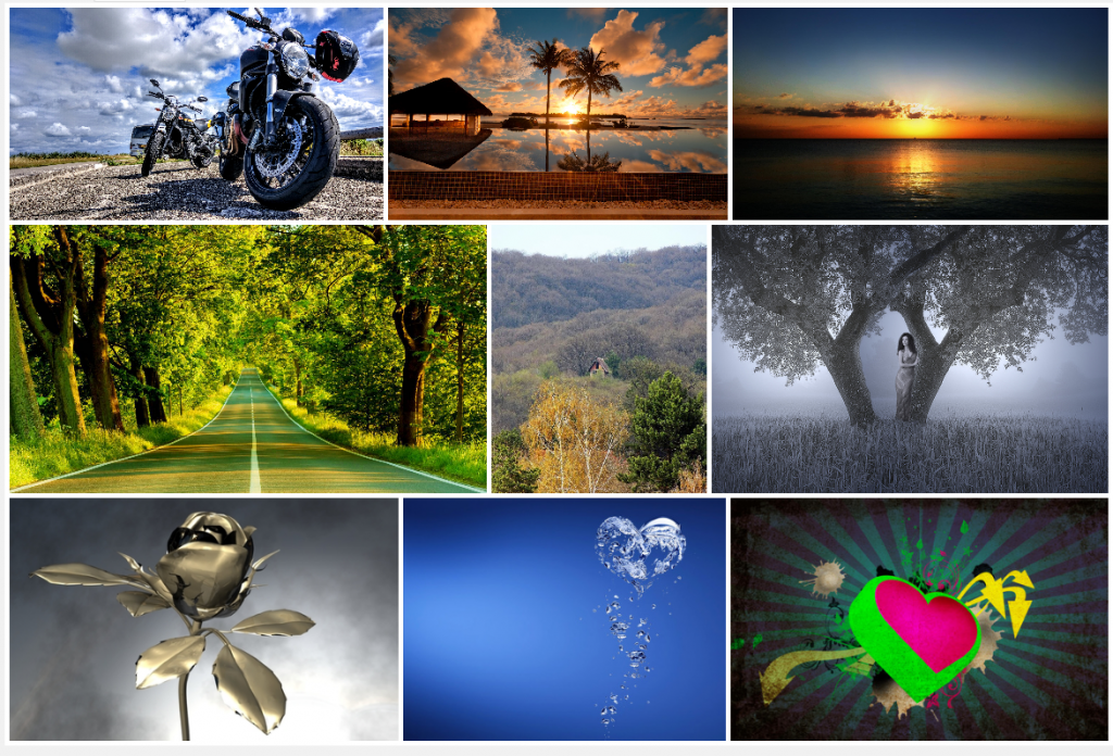 Photo Gallery Slideshow & Masonry Tiled Gallery I13  Solution