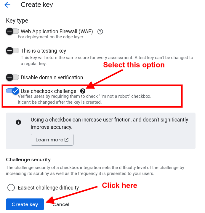 how_to_get_recaptcha_enterprise_key_setp12